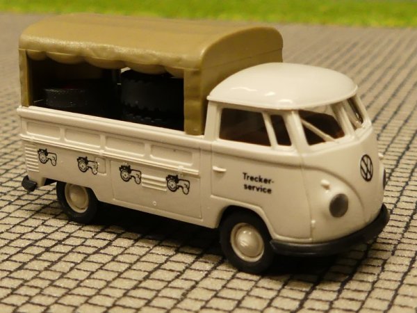 1/87 Brekina # 1040 VW T1 b Pr/Pl Treckerservice m. Reifen 32918