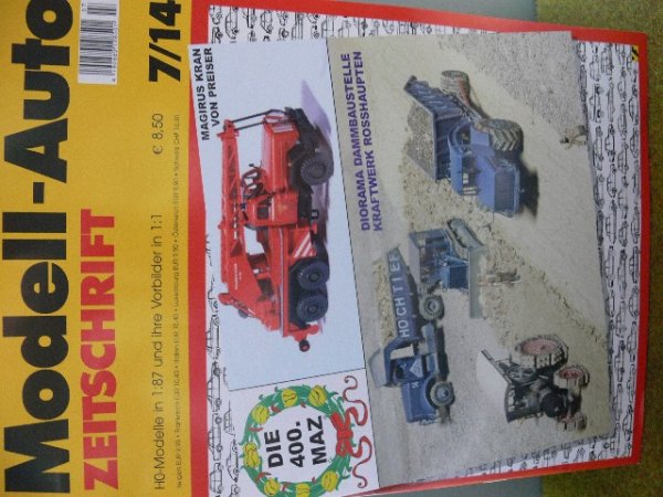 Modell Auto Zeitschrift MAZ 2014/7 Juli 2014