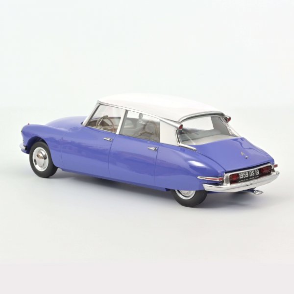 1/12 Norev Citroen DS 19 Blue Delphinium & Blanc 121569