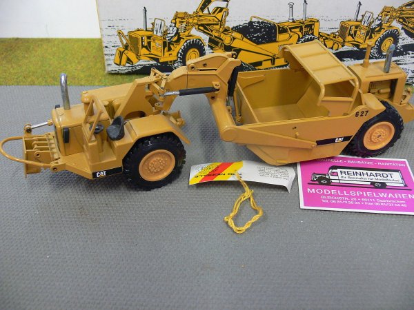 1/50 NZG Caterpillar Cat 627 Push-Pull Schürfzug #127