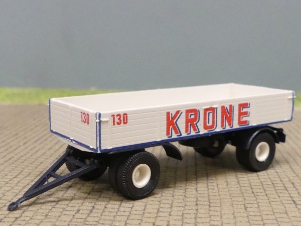 1/87 Brekina 2achs Anhänger Pritsche Circus Krone #130