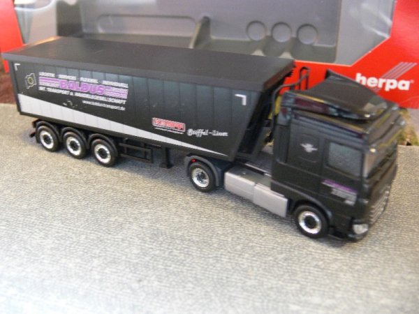 1/87 Herpa DAF XF Euro 6 SC  Baldus Stöffelliner-Sattelzug 305815