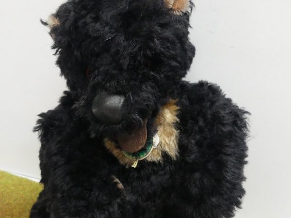 HC48 Hermann Coburg Black Jack ca. 26 cm Künstlerbär Kristina Dietzel