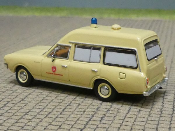 1/87 Brekina Opel Rekord C KTW Malteser 1968, 20673