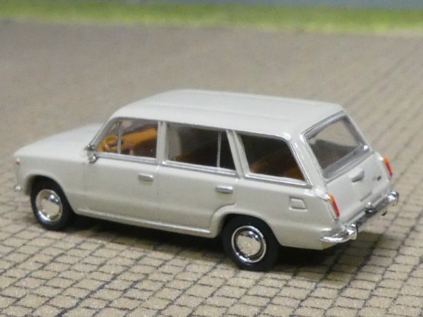 1/87 Brekina Fiat 124 Familiare grau 1966, 22429