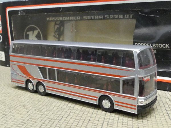 1/87 Herpa Setra 228 DT silber/rot 830461