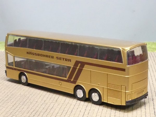 1/87 Herpa Setra 228 DT KÄSSBOHRER-SETRA gold/braun 830462