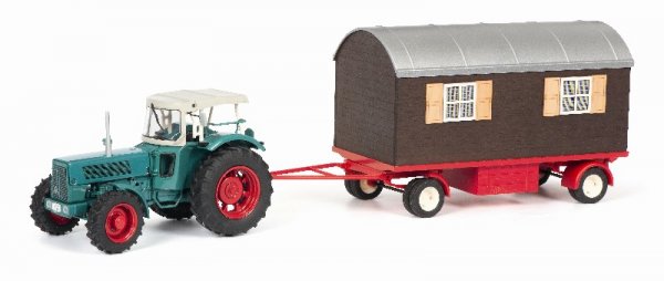 1/32 Schuco Hanomag Robust mit Anhänger 450780300