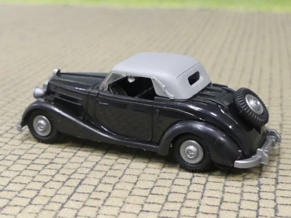 1/87 Busch MB 170 S Cabrio dunkelgrau geschlossen Praline