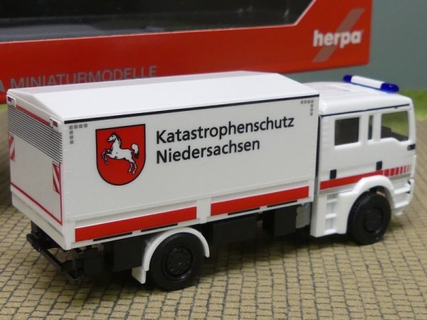 1/87 Herpa MAN TGM Katastorphenschutz Niedersachsen MzKW 098502