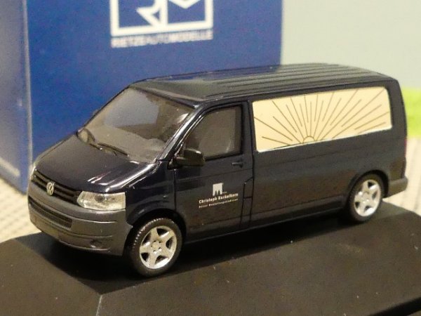 1/87 Rietze VW T5 Bestattungswagen Kuckelkorn Köln Sondermodell Reinhardt PC Box