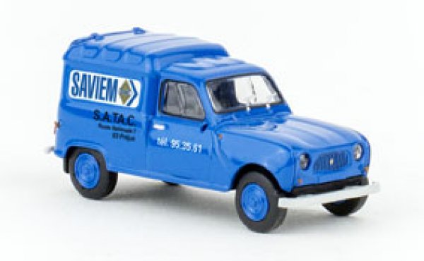 1/87 Brekina Renault R4 Fourgonette Saviem 14757