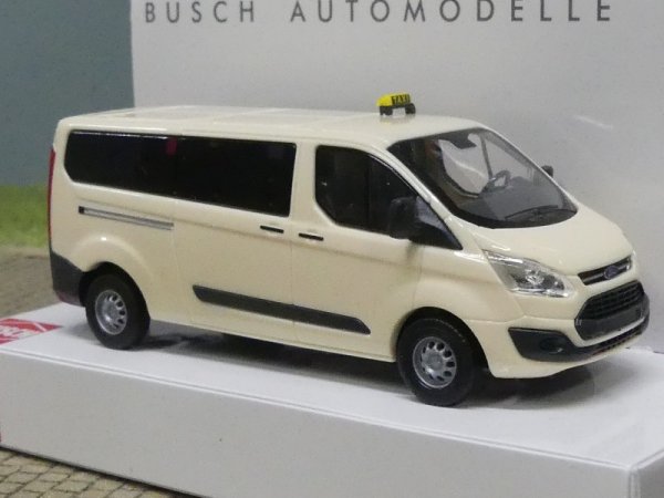 1/87 Busch Ford Transit Custom TAXI 52426