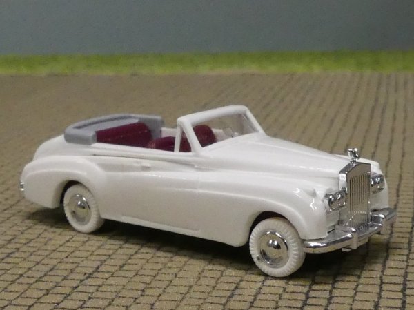 1/87 Busch Rolls Royce Cabrio weiß 4409 Praline