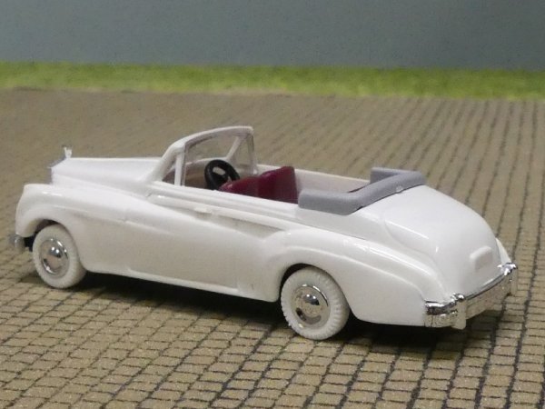 1/87 Busch Rolls Royce Cabrio weiß 4409 Praline