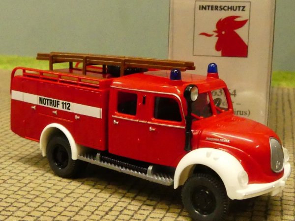 1/87 Wiking Magirus Feuerwehr TLF 16 Hannover Interschutz 2022 0863 64