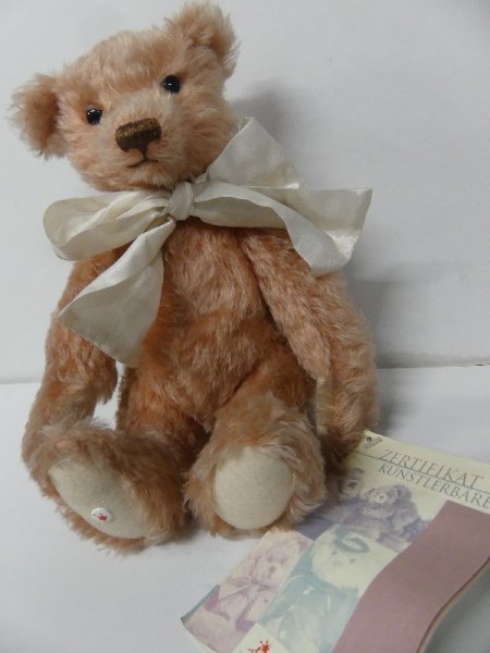 Sigikid Künstlerteddy Rose von Katrin Sandmann Made in Germany ca. 32cm