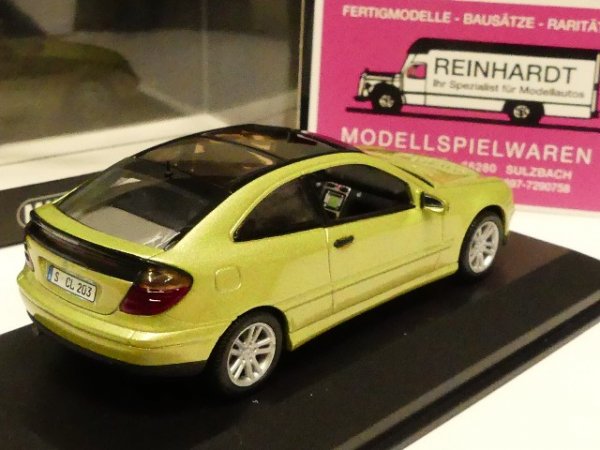 1/43 Minichamps MB C-Klasse Sportcoupe light green SONDERPREIS 19,99 €