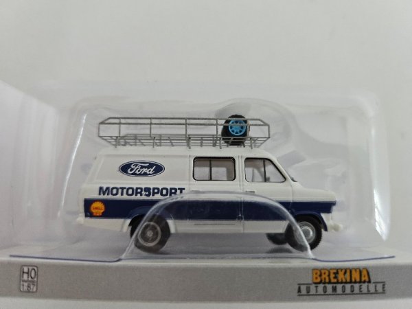 1/87 Brekina Ford Transit Ford Motorsport 34162