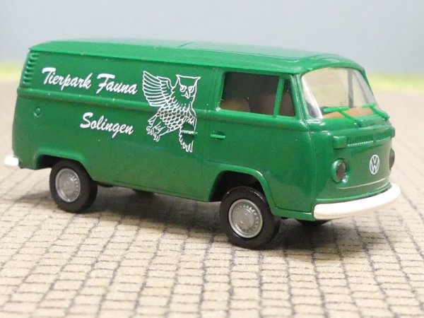 1/87 Brekina VW T2 Tierpark Solingen Kasten