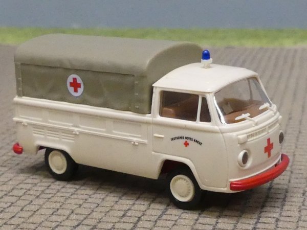 1/87 Brekina VW T2 DRK Deutsches Rotes Kreuz Pritsche Plane