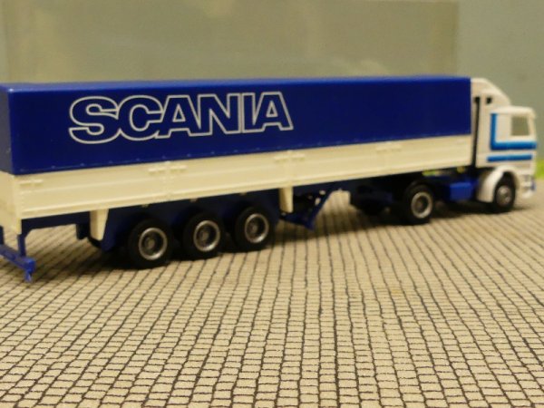 1/87 Herpa Scania 142 SCANIA Planen Sattelzug