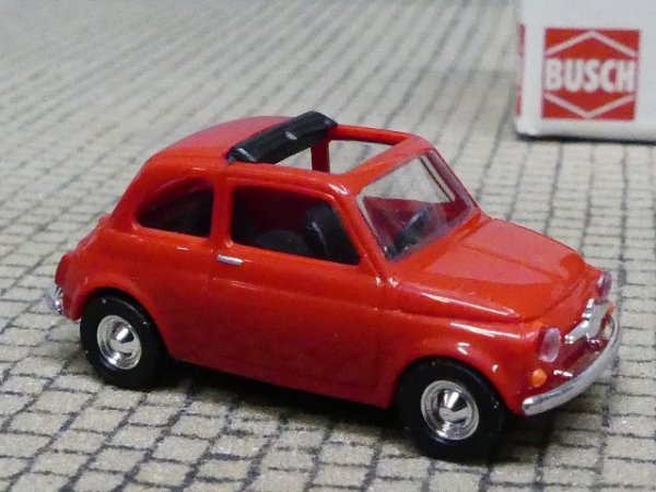 1/87 Busch Fiat 500 rot 48720