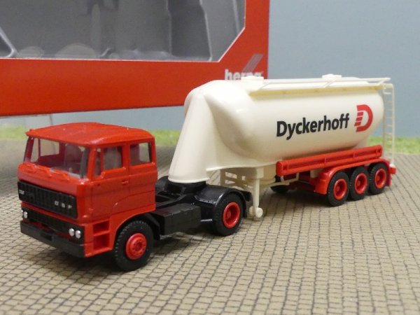 1/87 Herpa DAF 3300 Dyckerhoff Silo-Sattelzug