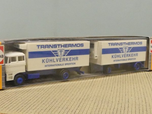 1/87 Herpa DAF 3300 TRANSTHERMOS Kühlverkehr Koffer Hängerzug