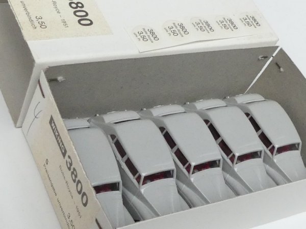 1/87 Wiking Händlerpackung Rolls Royce grau 5 Modelle 3800 4