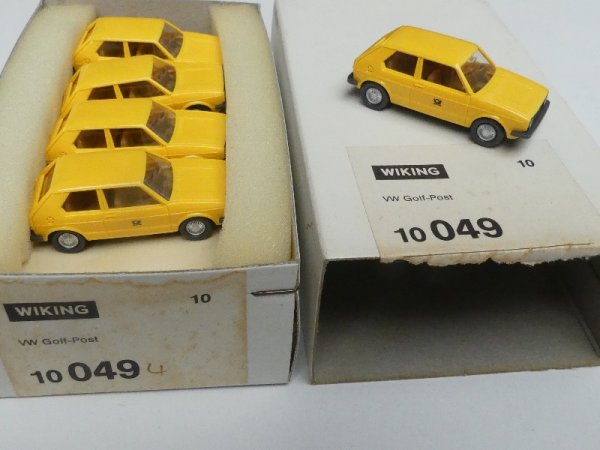 1/87 Wiking Händlerpackung VW Golf Deutsche Post 10 Modelle 049 4