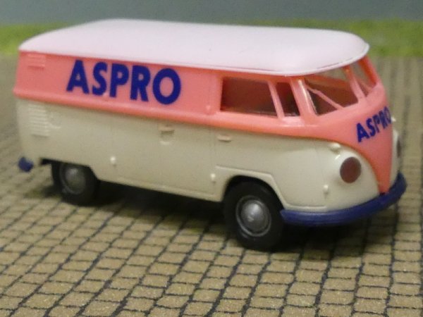 1/87 Brekina # 0611 VW T1b Aspro Frankreich, Kasten