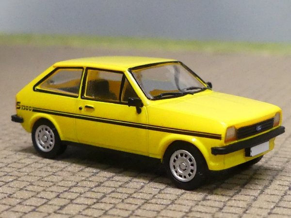 1/87 PCX Ford Fiesta MK I, gelb 1975, 870769
