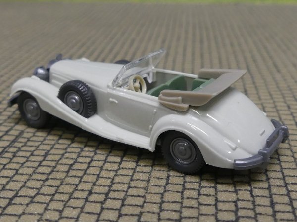 1/87 Wiking MB 540 K Cabrio lichtgrau Sitze grün 835 1 A