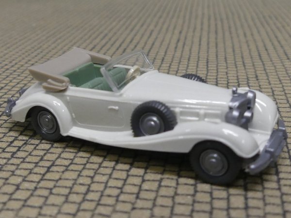 1/87 Wiking MB 540 K Cabrio lichtgrau Sitze grün 835 1 A