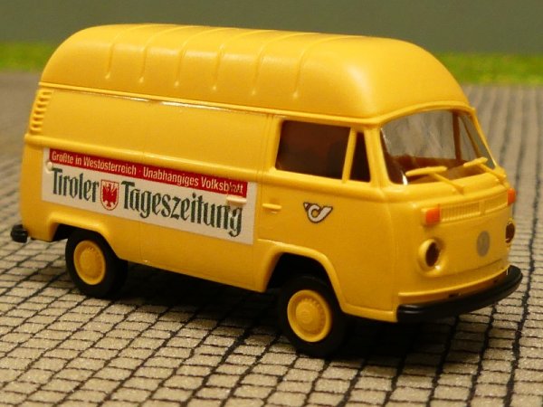 1/87 Brekina VW T2 Kasten HD Österr.Post/Tiroler Tageszeitung 33809