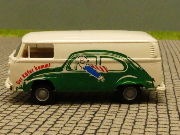 1/87 Brekina VW T2 der Käfer kommt Kasten