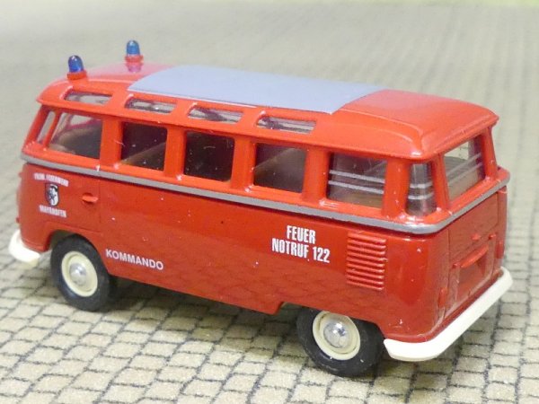 1/87 Brekina # 0855 VW T1 b Samba Feuerwehr Mayrhofen/Kommando A