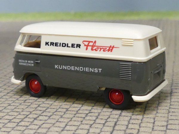 1/87 Brekina # 0859 VW T1 b Kreidler Florett Kundendienst Kasten