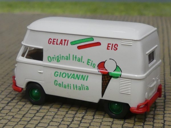 1/87 Brekina # 0894 VW T1 b Gelati EIS HD Kasten