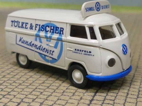 1/87 Brekina # 0822 VW T1 a Tölke & Fischer Kasten