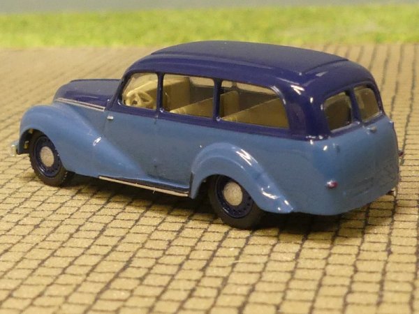 1/87 Brekina EMW 340 Kombi dunkelblau/blau 1950, 27357