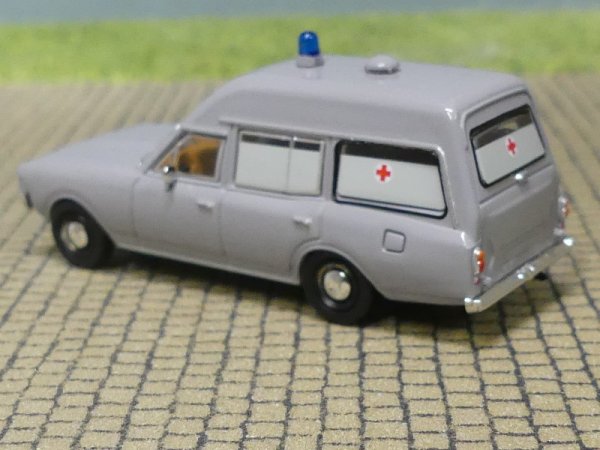 1/87 Brekina Opel Rekord C KTW grau 1968, 20671