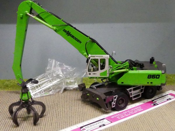 1/50 NZG Sennebogen 860M Materialumschlagmaschine #864