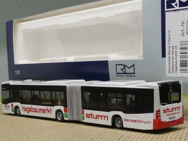 1/87 Rietze Citaro G´12 Stadtwerke Neuss - Hagebaumarkt 69323