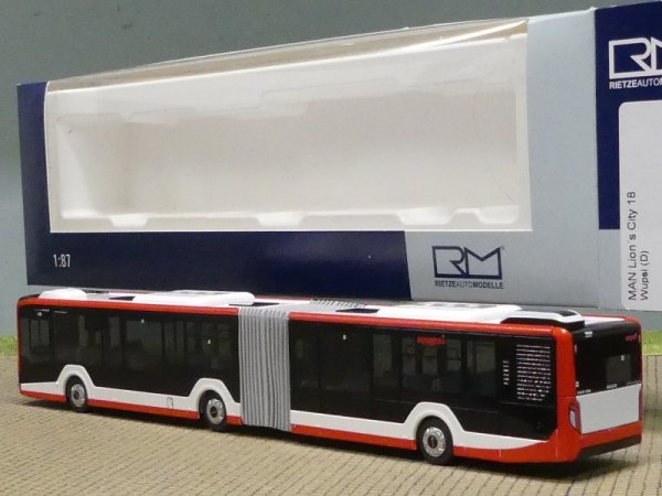 1/87 Rietze MAN Lion's City 18 ́18 Wupsi Leverkusen 75850