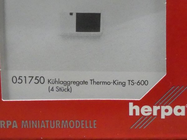1/87 Herpa Zubehör Kühlagregate Thermo-King TS-600 051750