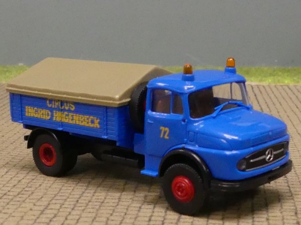 1/87 Brekina MB 322 Circus HAGEBECK Zugmaschine mit Balastpritsche