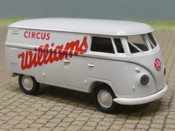 1/87 Brekina # 1452 VW T1b Circus Williams Kasten 32596