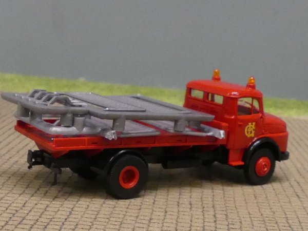 1/87 Brekina MB 322 Circus Krone mit Absperrgitter 018446